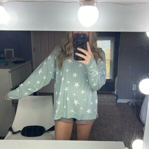 Free Press star long sleeve shirt